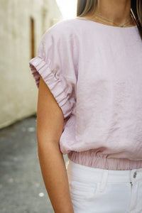 The Karissa Top in Pink