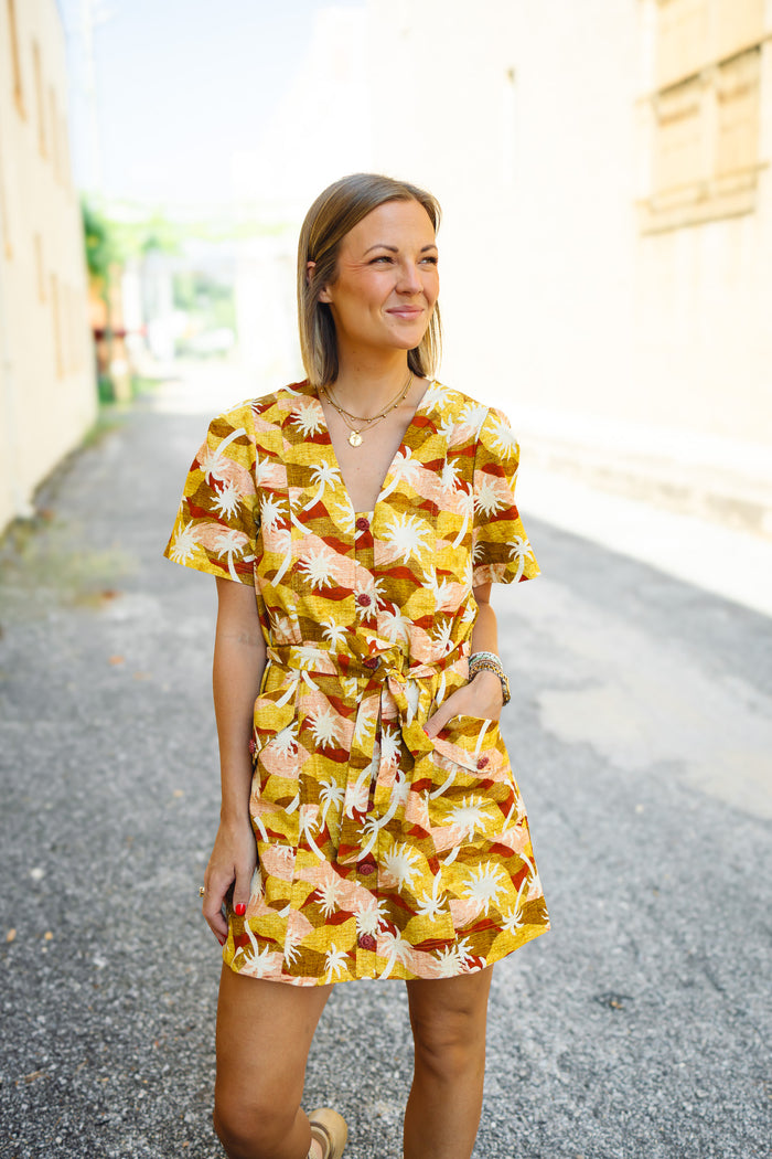 The Sunburst Burn Dress