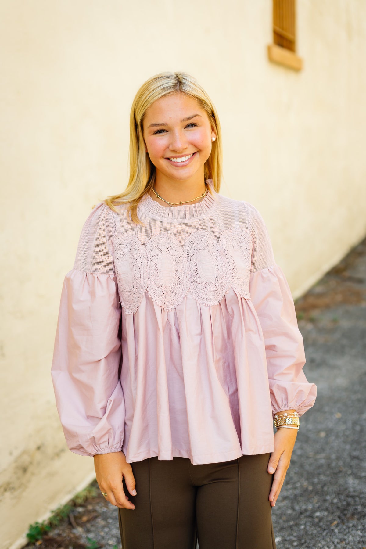 The Celeste Top in Mauve