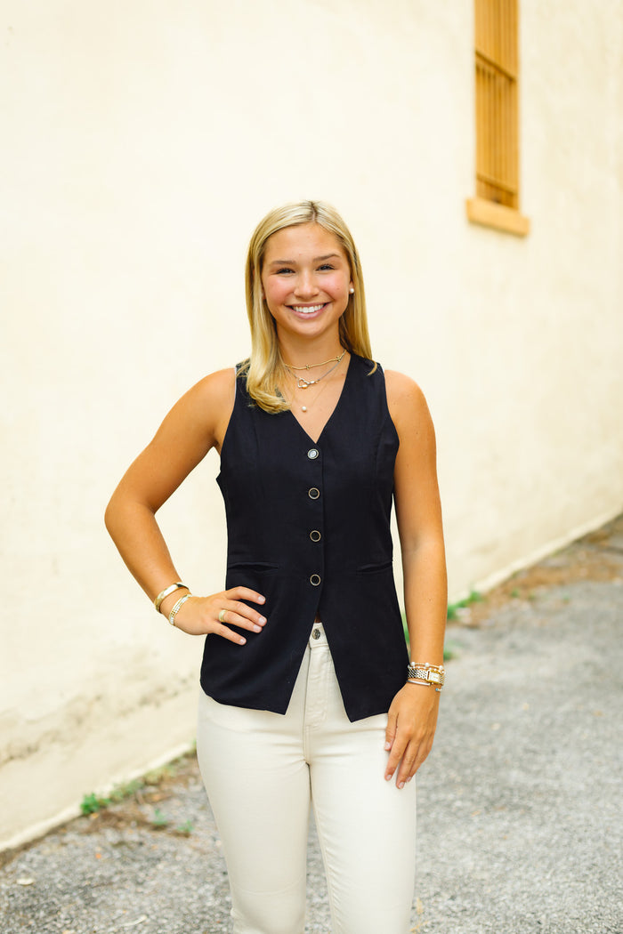 The Selin Vest Top