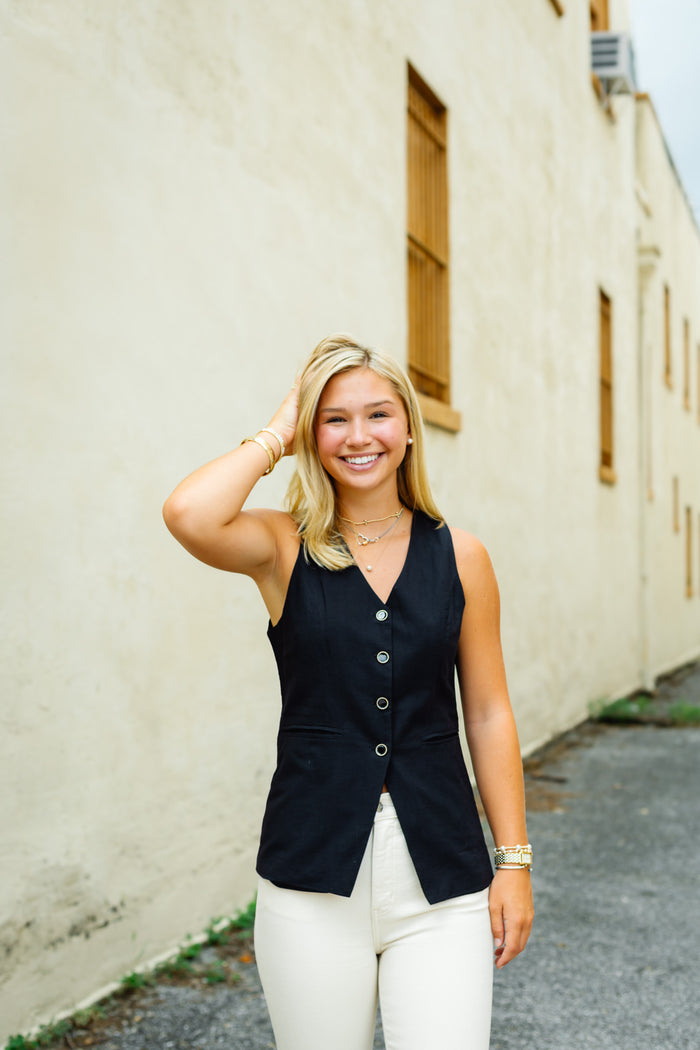 The Selin Vest Top