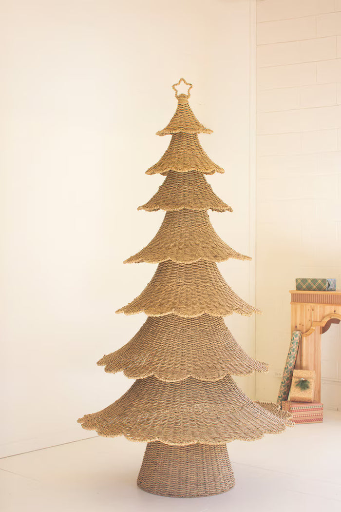 Giant Woven Vine Christmas Tree 8ft
