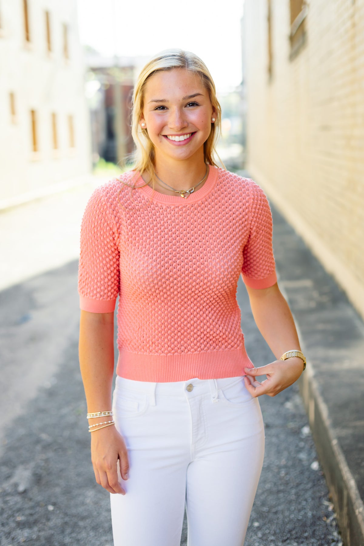 The Elise Knit Top