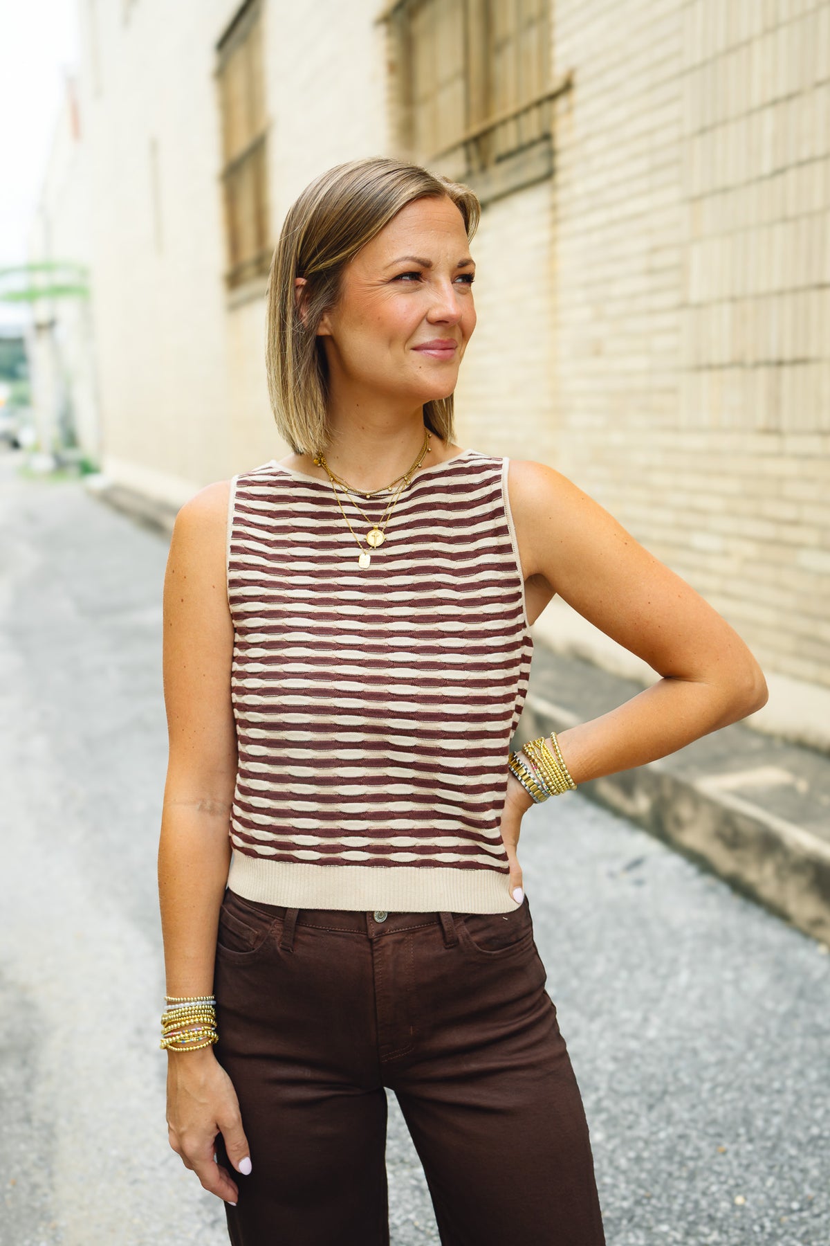 The Julie Boatneck Top