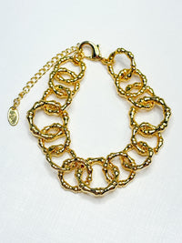 Artfully Linked Chain Bracelet