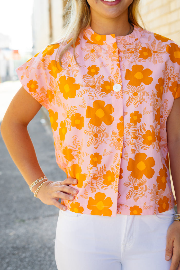 Ivy Jane: Floral Popover Top
