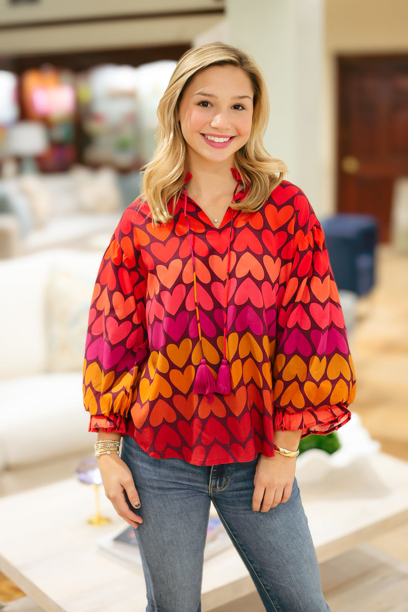 Ivy Jane: Ombre Heart Top