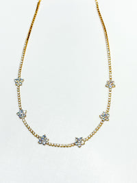 Stella Shiny Flower Necklace