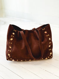 Jacie Large Suede Tote Bag