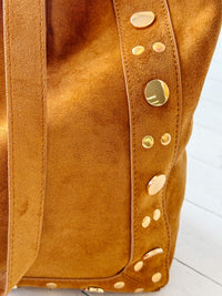 Jacie Large Suede Tote Bag