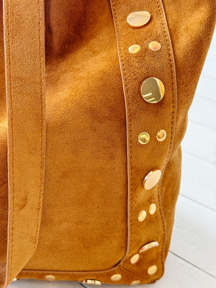 Jacie Large Suede Tote Bag