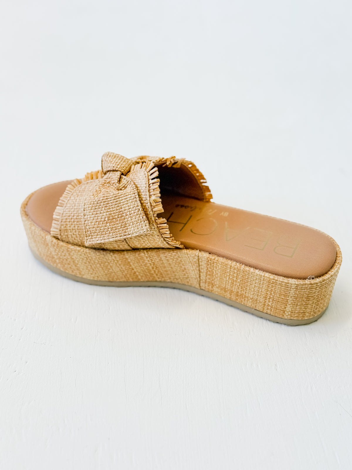 The Matisse Sunda Raffia Platform Sandal