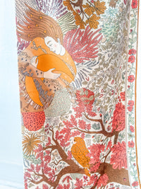 Orange Lady Wool/Silk Scarf