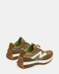 Steve Madden: Campo Sneaker in Olive Multi
