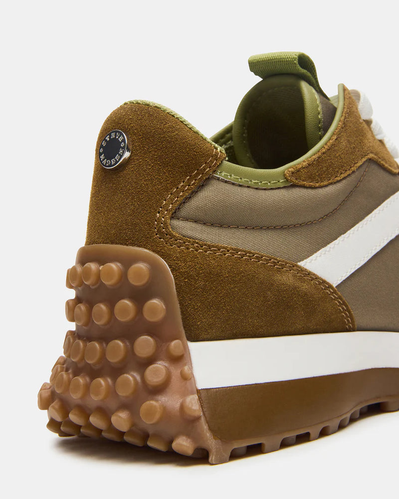 Steve Madden: Campo Sneaker in Olive Multi
