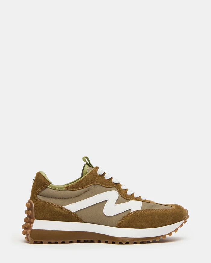 Steve Madden: Campo Sneaker in Olive Multi