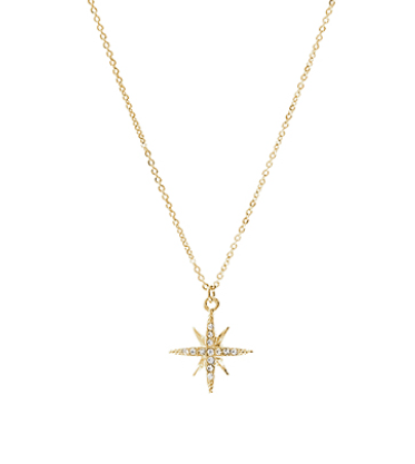 Starburst Charm Necklace