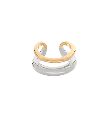 TT Double Line Open Ring