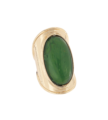 Color Resin Stone Bold Rings