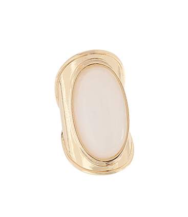 Color Resin Stone Bold Rings