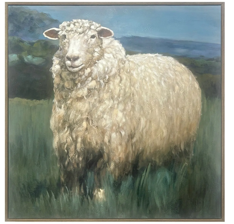 Watching Over the Flock Art 42"