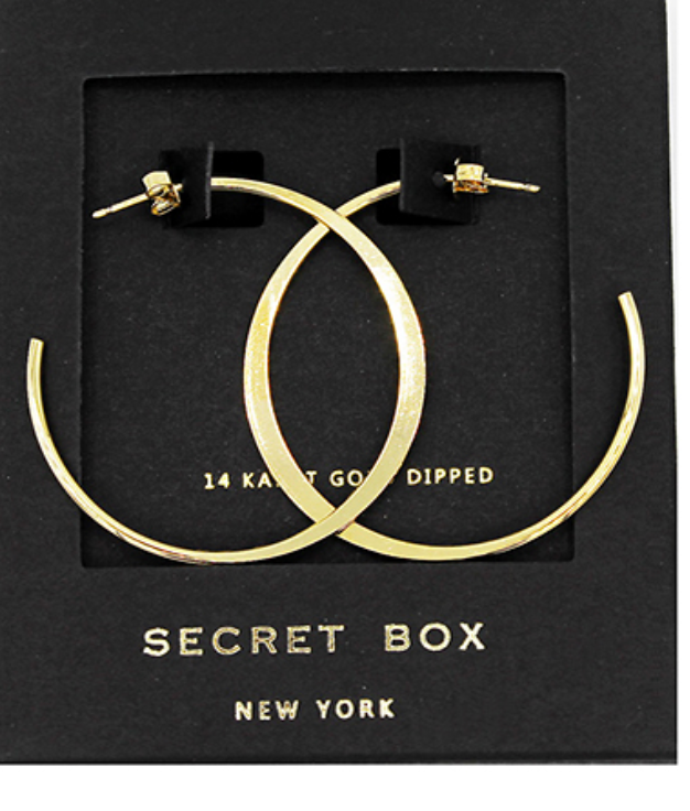 Open Hoop Earrings
