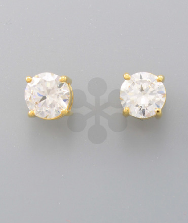 10mm 4 Prong Studs