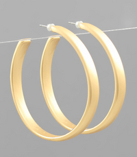 50mm Flat Hoops