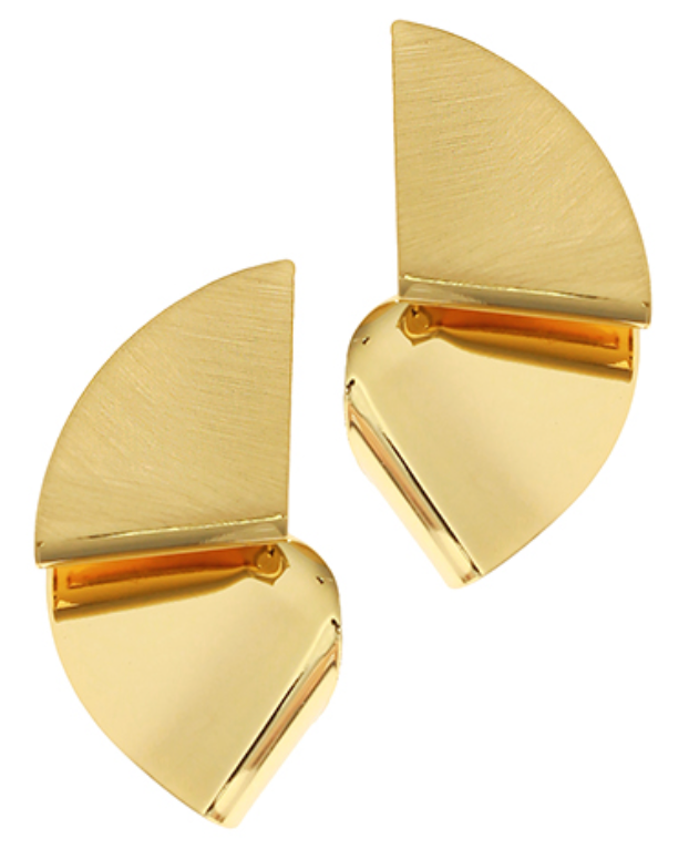Geo Bold Metal Earrings