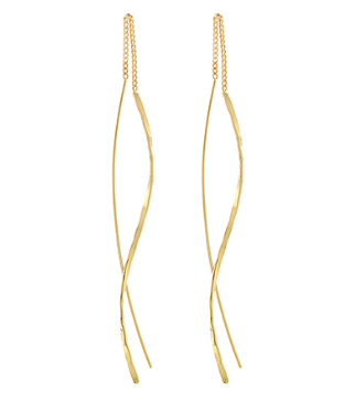 Curved Wire Earrings
