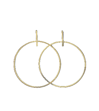 Bar & Circle Earrings