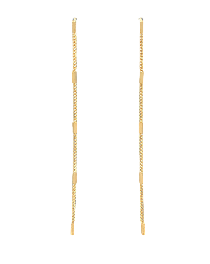 Long Chain Drop Earrings