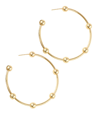 Brass Ball Station Hoops