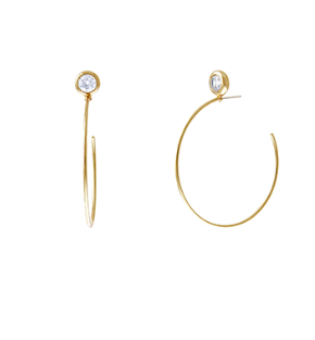 CZ & Wire Hoops