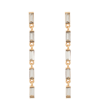 Linear Baguette Earrings