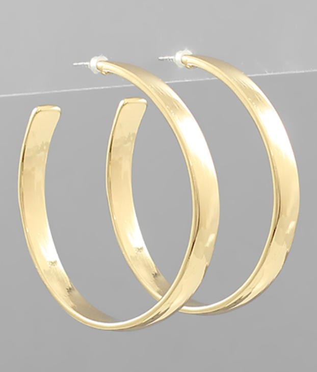 50mm Flat Hoops