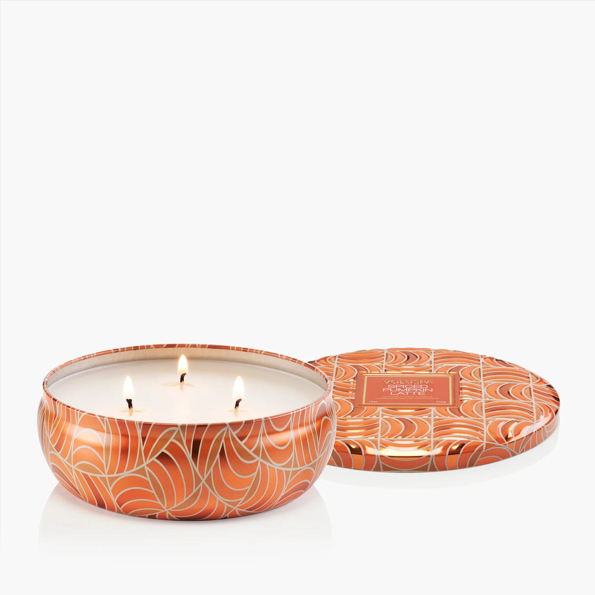 Voluspa: Spiced Pumpkin Latte Tin Candle