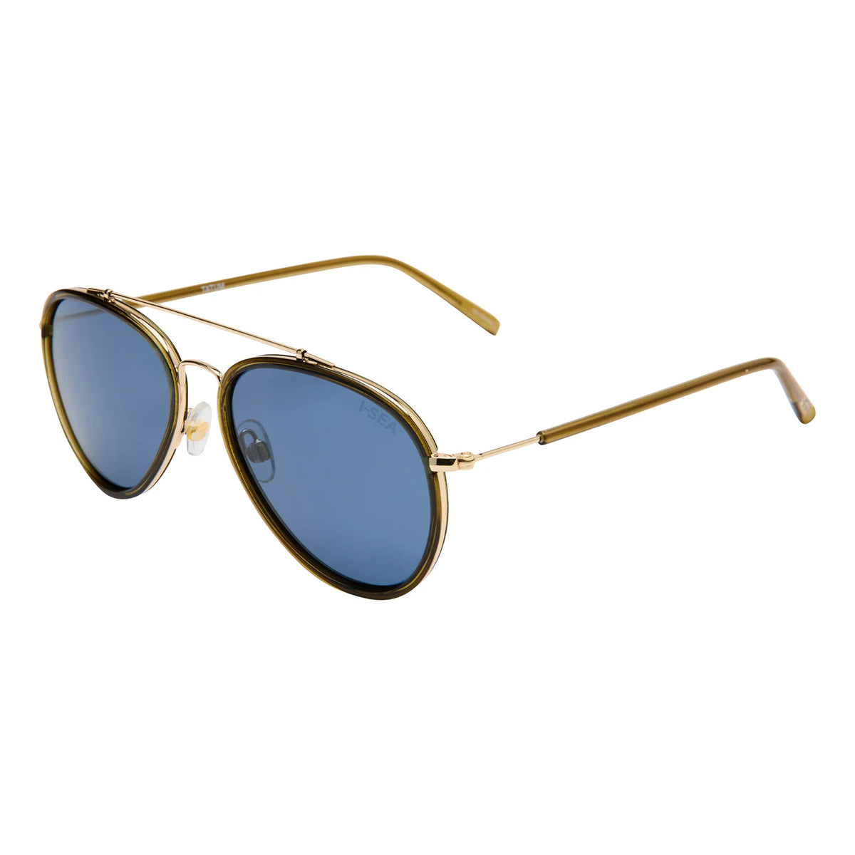 ISEA: Tatum Polarized Sunglasses Olive/Navy