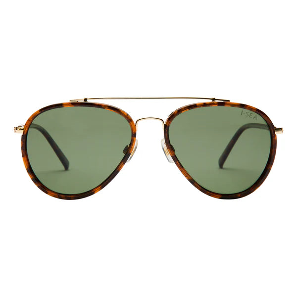 ISEA: Tatum Polarized Sunglasses Tort Green