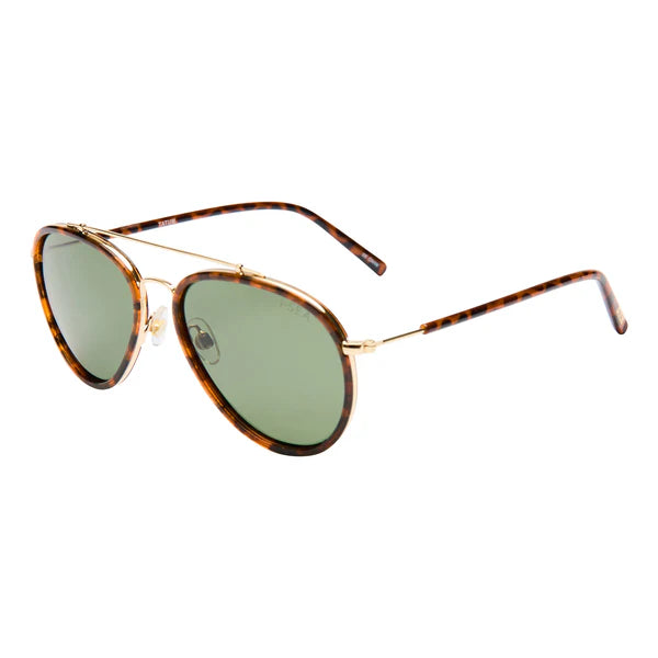 ISEA: Tatum Polarized Sunglasses Tort Green