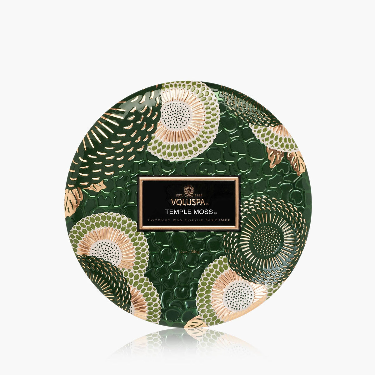 Voluspa: Temple Moss Tin candle