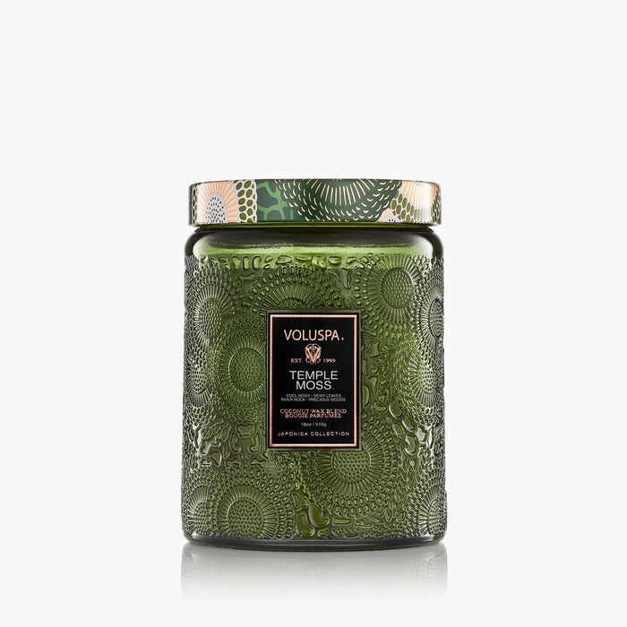Voluspa: Temple Moss 18oz Candle Large