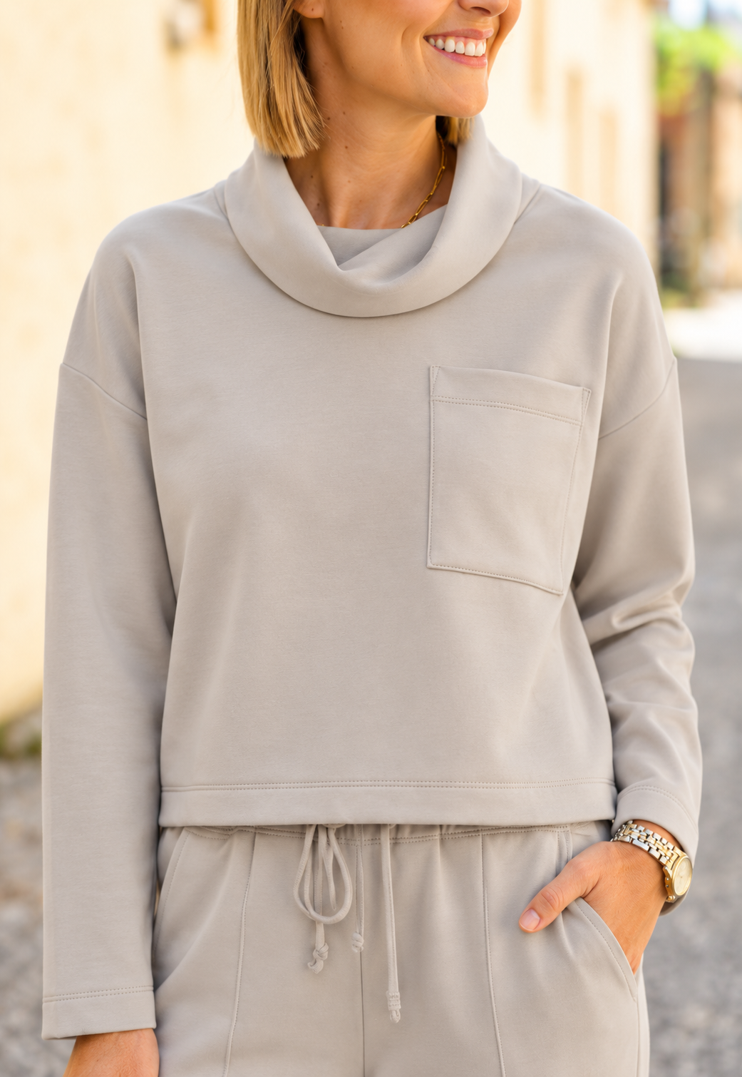 The Donna Top in Fog
