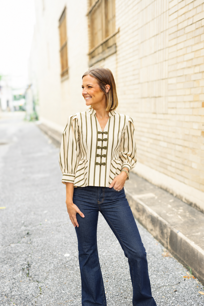 The First Frost Top in Olive