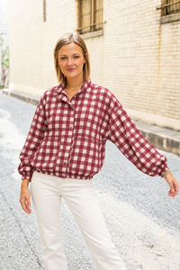 Raisonnel: Classic Check Windbreaker Jacket