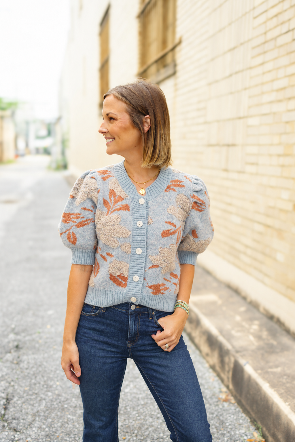 The Sienna Sunset Sweater Top