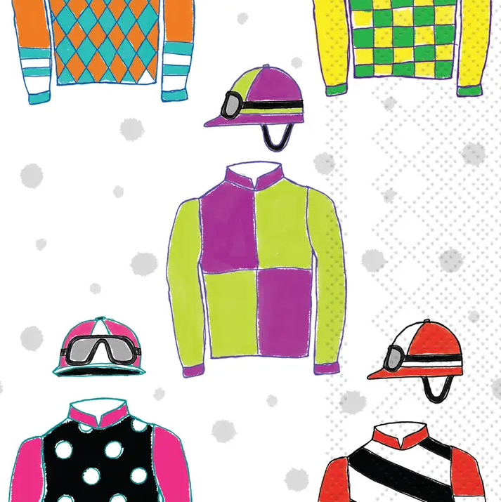 Jockey Silks Guest Towels