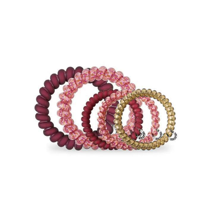 Spiral Hair Coils | Mixed Pack | Burgundy Bliss Hair Ties