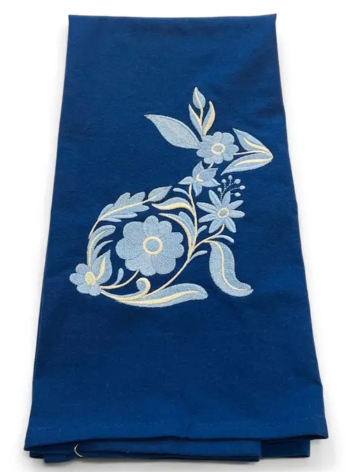 Blue Bunny Towel