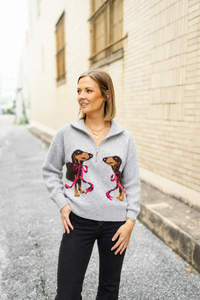 The Dachshund Days Sweater